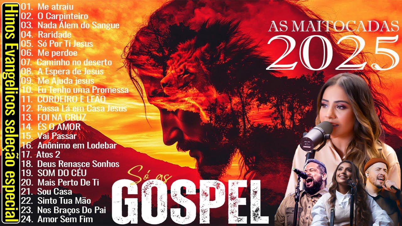 Louvores de Adoração 2025 || AS MAIS TOCADAS (FERNANDINHO, GABRIELA ROCHA...) 50 MÚSICAS GOSPEL NOVA