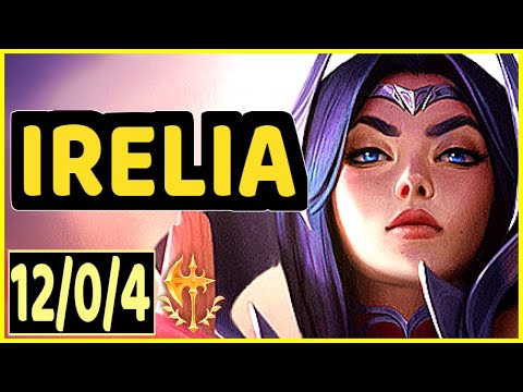 POSS (IRELIA) vs JAX - 12/0/4 KDA TOP CHALLENGER GAMEPLAY - KR