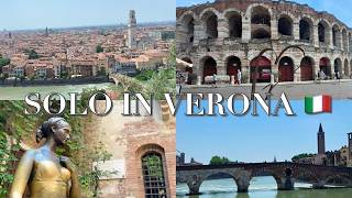 Solo in Verona🇮🇹ロミオとジュリエットの街を半日ひとり旅♡恋と歴史に彩られた美しいヴェローナへ