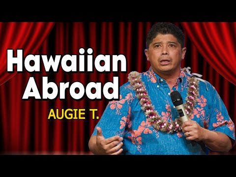 When A Hawaiian Comes To The Mainland. Augie T