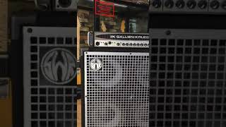 Video thumbnail for GALLIEN KRUEGER 1001RB BASS HEAD AMPLIFIER MADE IN USA & SWR WORKING PRO 4x10 BASS CABINET by MOUSIKE STORE