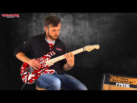 Eddie Van Halen Stripe Series E-Gitarre RBS Red Black Stripes