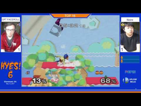 HYES! 6 WS - Captain Faceroll (Sheik) vs Noire (Falco)