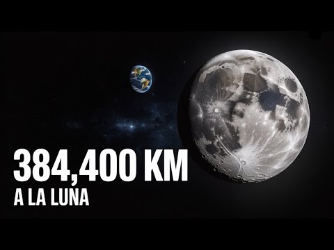 El Viaje de 384,400 Kilómetros a la Luna | explicado para dormir