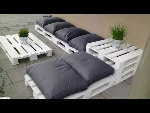 ☑️ Best 40+ Creative DIY Pallet Furniture Ideas 2018 - From Recycled Pallet Chair Bed Table Sofa