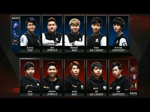 IG vs HYG Game 1 Highlights - Invictus Gaming vs Hyper Youth Gaming - LPL Week 2 - SPRING 2016