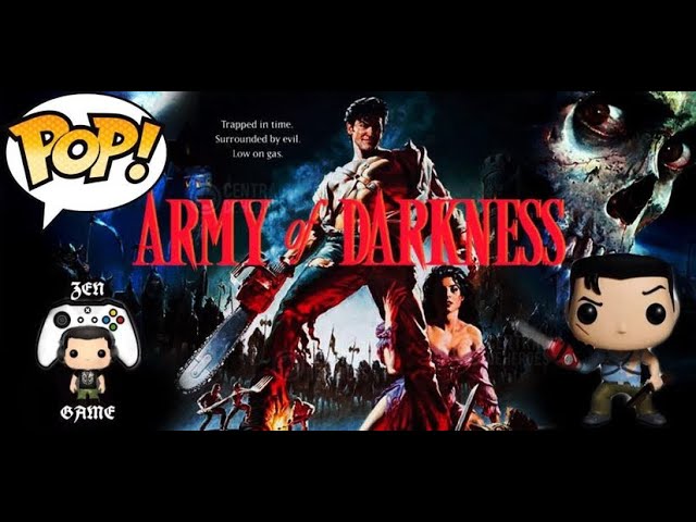 Vídeo relacionado con Funko Pop! Movies: Army of Darkness - Ash Williams with Boomstick - Figura de Vinilo Coleccionable - Idea de Regalo - Mercancia Oficial - Juguetes para Niños y Adultos - Movies Fans