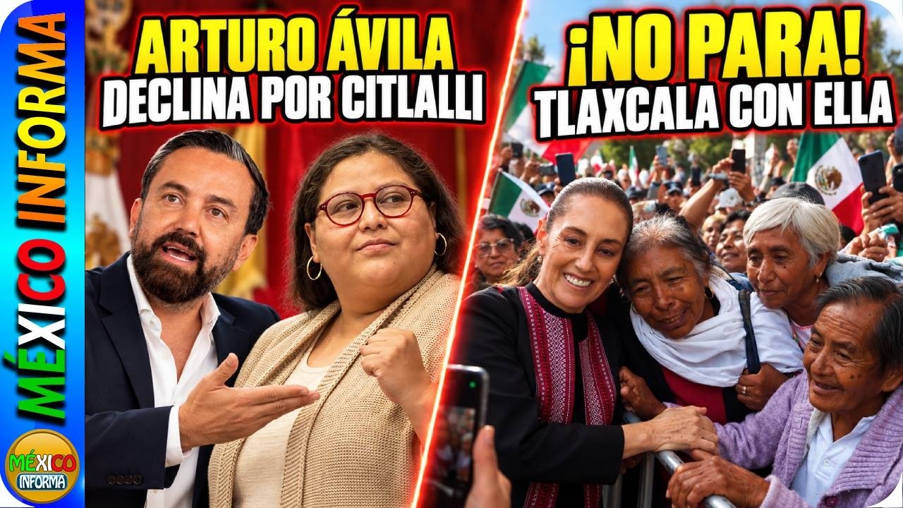 PASÓ ANOCHE: ARTURO ÁVILA DECLINA POR CITLALI EN LA CUAUHTEMOC. LA PRESI ESTUVO EN TLAXCALA.
