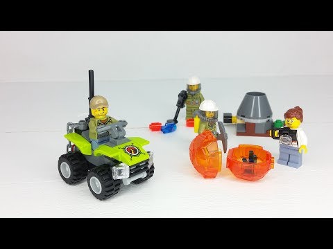 LEGO City Volcano Starter Set 60120 - Speed Build