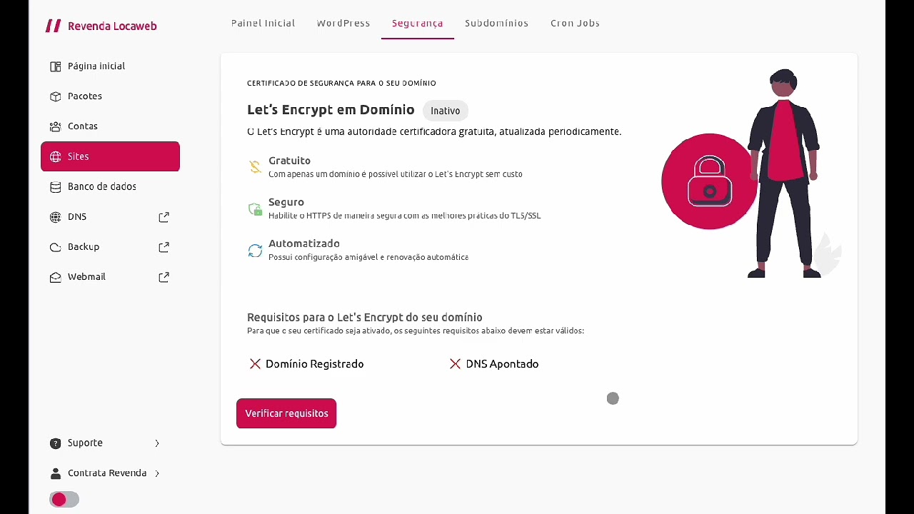 Tenha total liberdade para configurar e hospedar e-commerces para atender grandes volumes de acesso