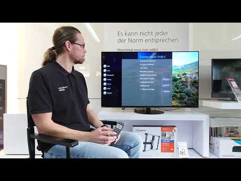 Tutorial - Panasonic Sendersuchlauf für Kabel TV starten bei LCD, LED und OLED Fernsehern ab 2020