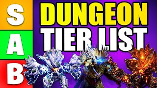 The ULTIMATE Dungeon Tier List (2023 Edition) | Destiny 2