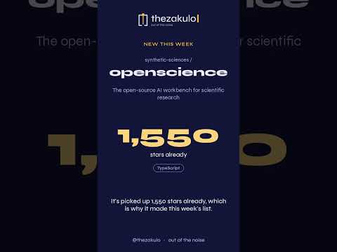 New repo alert: openscience
