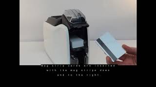 Zebra ZC100/300 Series - Loading Cards In Your ID Card Printer