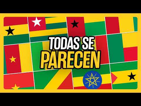 Why do SO MANY flags look alike? • #FunFact