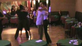 :: First Tangos in Buenos Aires : Lyuda in Club 'El Beso' ::