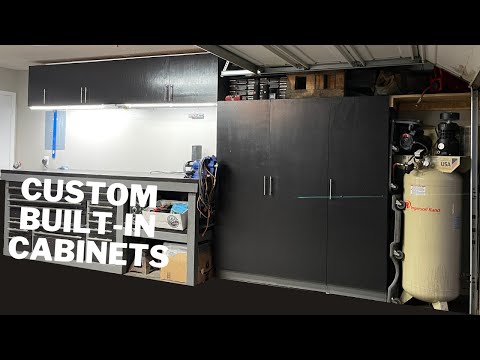 DIY Garage Cabinets--Plywood