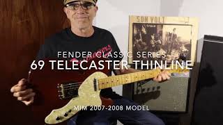 Video thumbnail for Fender Classic Series 69 Telecaster Thinline by Salty Rose Rocks