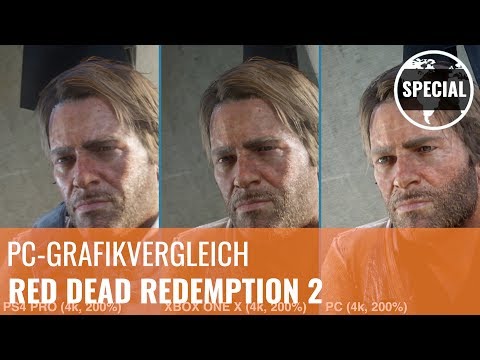 Red Dead Redemption 2: Grafikvergleich PC vs. PS4 Pro vs. Xbox One X