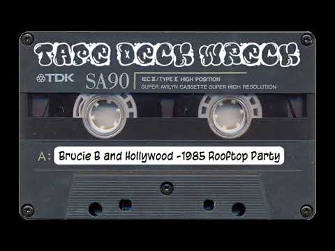 DJ Brucie B and MC Hollywood   #1985  Rooftop Party