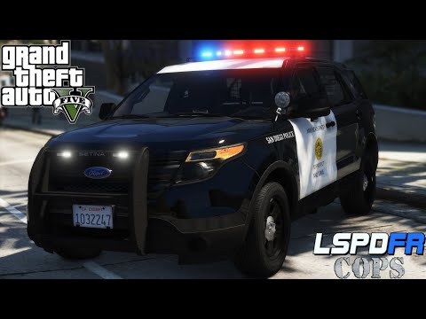 LSPDFR 0.4.6 | GTA 5 |San Diego Police Department "Is That A Mountain Lion in the Hood" |Episode #40