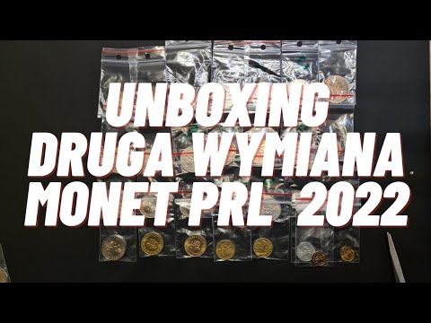 UNBOXING. Druga wymiana 29 monet PRL 2022