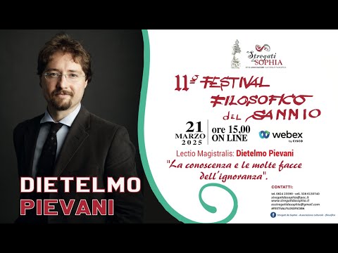 11 Festival Filosofico del Sannio: Lectio Pievani