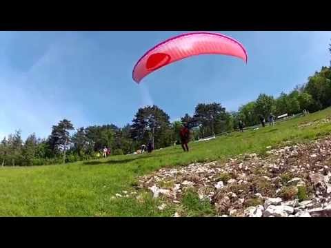 Martin&Vendy - Paragliding takeoffs in Lijak (Slovenia) 2014