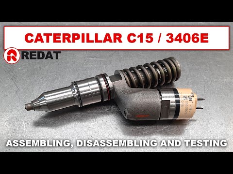 Caterpillar C15 / 3406E injectors - Assembling, disassembling and testing