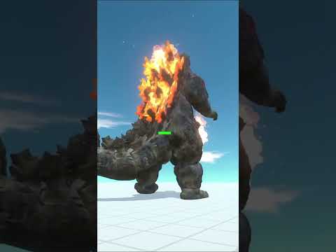 ARBS Shorts｜ Burning Godzilla vs Saber -- Toothed Spider