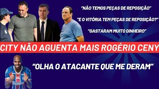 Márcio Martins: City não aguenta mais Rogério Ceni