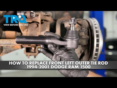How to Replace Front Left Outer Tie Rod 1994-2001 Dodge Ram 1500