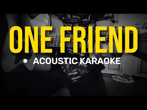 One Friend - Dan Seals (Acoustic Karaoke)