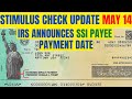 Stimulus Check Update SSI Payee Payment