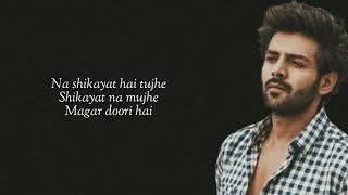 Yeh Dooriyan (Lyrics) Love Aaj Kal 2 | Mohit Chauhan | Sara