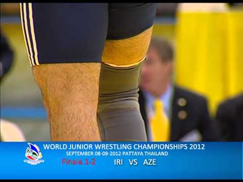 WORLD JUNIOR WRESTLING CHAMPIONSHIPS 2012_IRI VS AZE