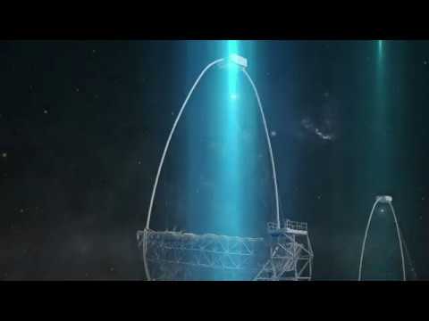 Błysk gamma - wizualizacja MAGIC