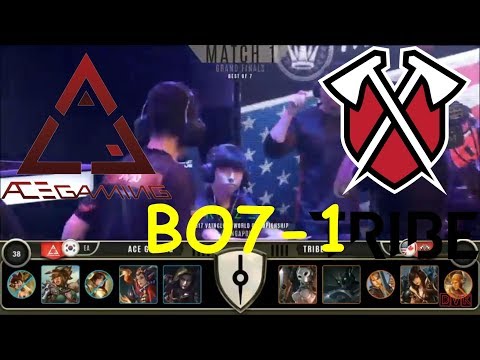 VG Worlds 2017 Grand Finals BO7-1 Highlights - ACE Gaming(KR) VS Tribe(NA)