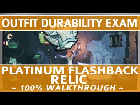 Crash Bandicoot 4 - Outfit Durability Exam 100% Walkthrough - Platinum Flashback Relic (All Crates)
