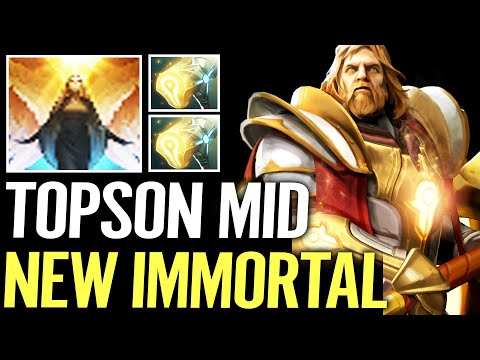🔥 TOPSON Omniknight Mid NEW IMMORTAL SET — Best Effects 3min Hood + Heart Raid Boss Dota 2 Pro