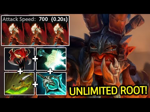 TROLL WARLORD – 700 AS PERMA ROOT BUILD IS BROKEN! Dota 2