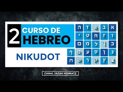Curso de hebreo bíblico | Nikudot: vocales primarias | Lección 2