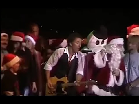 Bruce Springsteen & Max Weinberg 7 w/ Friends ☜🎅☞ Santa Claus Is Coming To Town ∫ My City Of Ruins