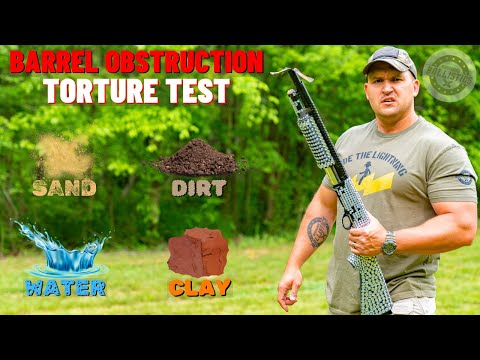 Barrel Obstruction Torture Test (Sand, Dirt, Water, Clay & More!)