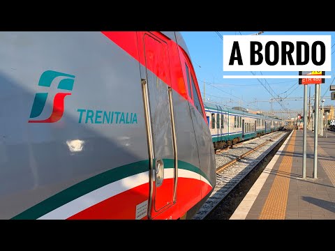 A BORDO dell'ETR485 FRECCIARGENTO da BARLETTA a CASERTA!