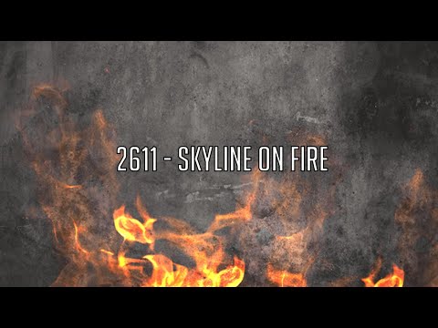 2611 - Skyline on fire