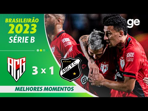 Gols e lances de Atlético-GO x ABC-RN