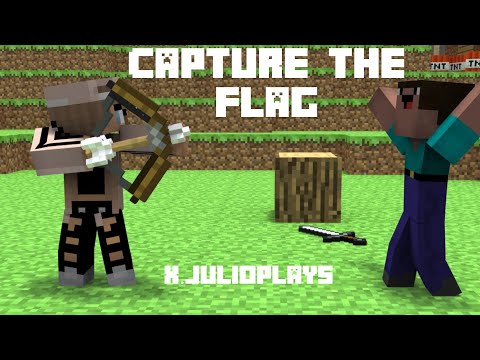 Capture the flag! in Minecraft! - pvp Minigames