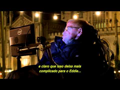 A Teoria de Tudo - A Visita dos Hawkings no Set