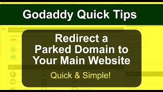 Redirect Parked Domain Name With Godaddy
